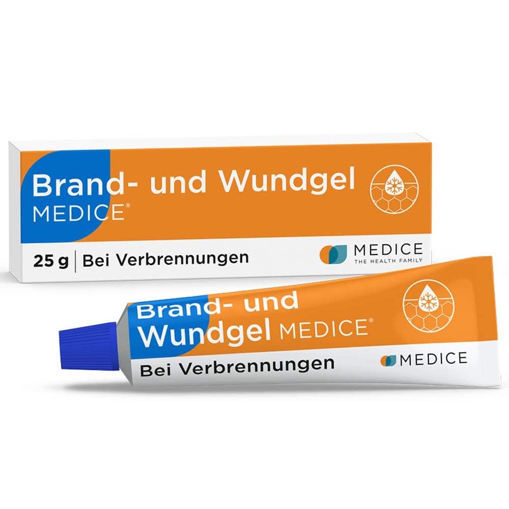 Brand und Wundgel Medice bei Verbrennungen & Sonnenbrand 25 g Gel