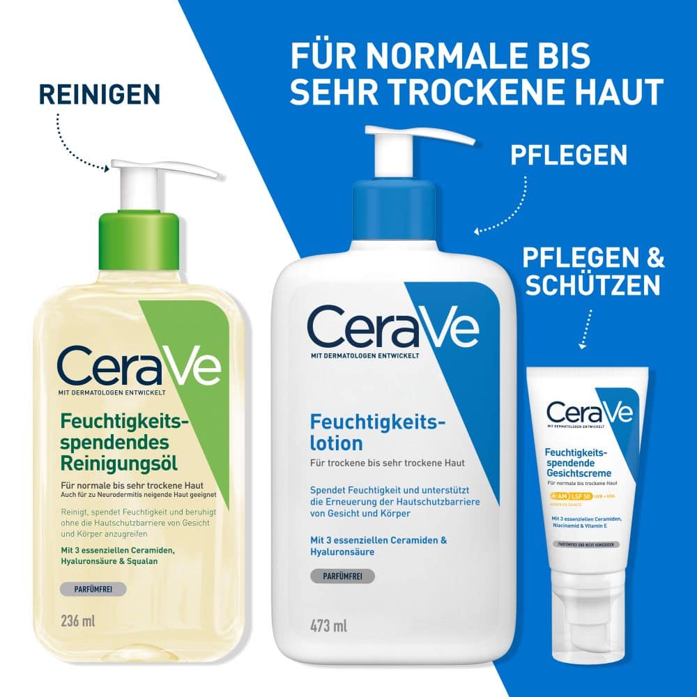 CeraVe Feuchtigkeitsspendendes Reinigungsöl 236 ml Gel