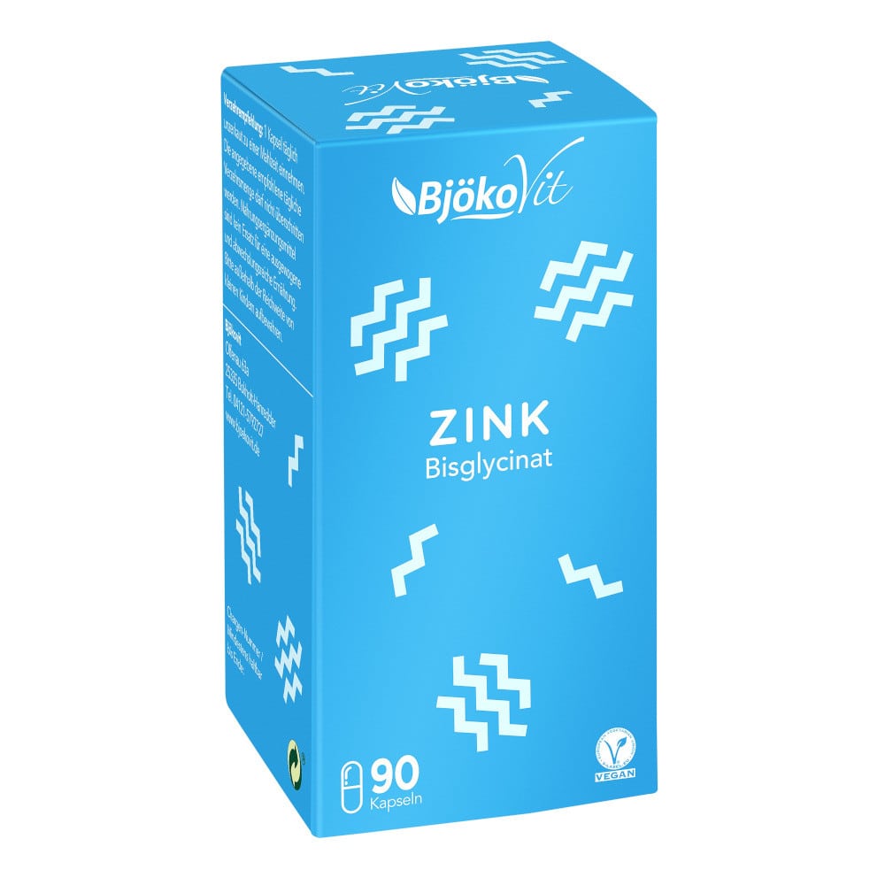 ZINK BISGLYCINAT 25MG VEGA 90 St Kapseln