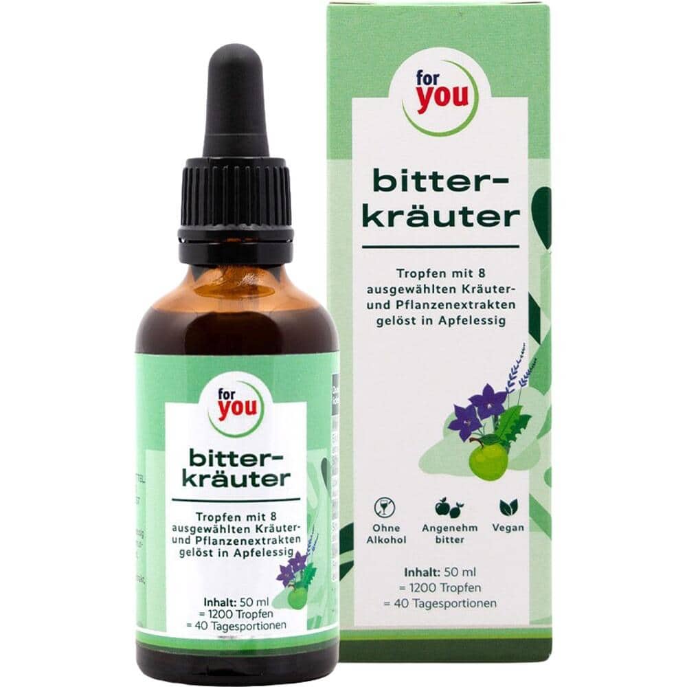 for you bitterkräuter Tropfen 50 ml Tropfen zum Einnehmen