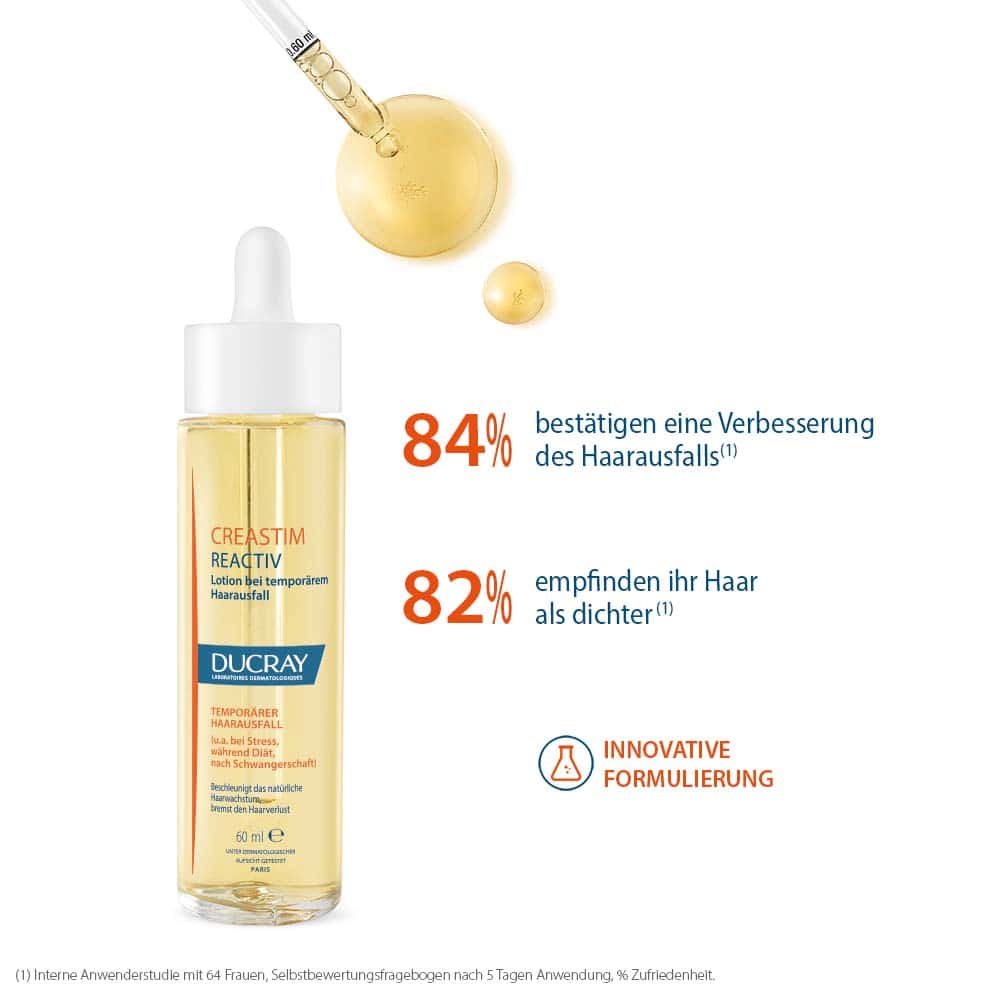 DUCRAY CREASTIM REACTIV Lotion bei temporärem Haarausfall 60 ml Lotion