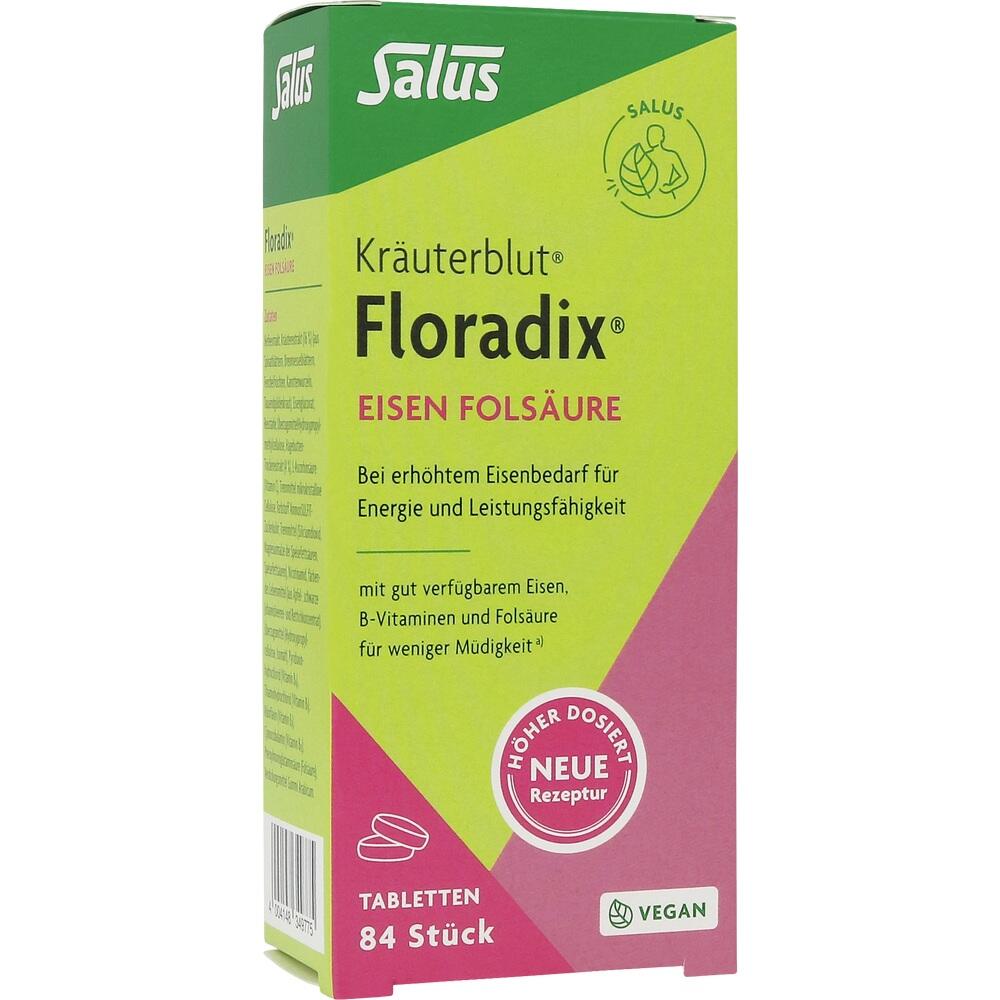 Floradix Eisen Folsäure 84 St Tabletten