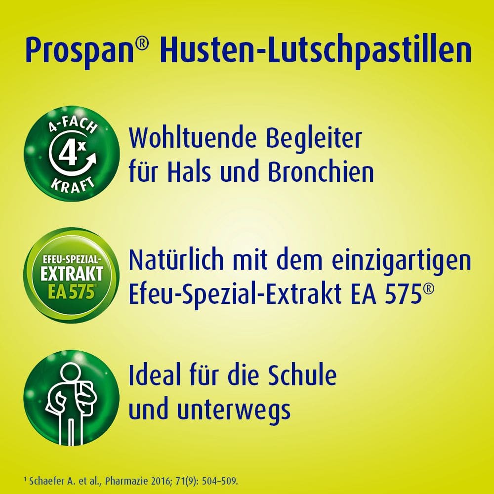 PROSPAN Husten-Lutschpastillen 20 St Pastillen