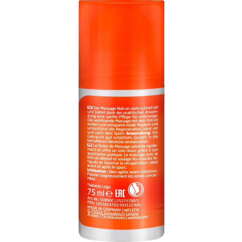 WELEDA Sport Massage Roll-on Arnika 75 ml Öl
