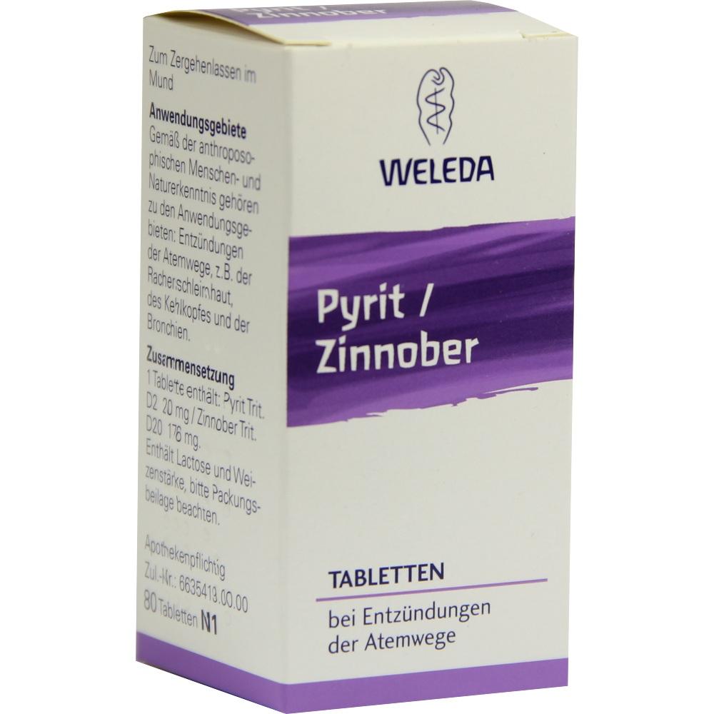 WELEDA PYRIT ZINNOBER 80 St Tabletten