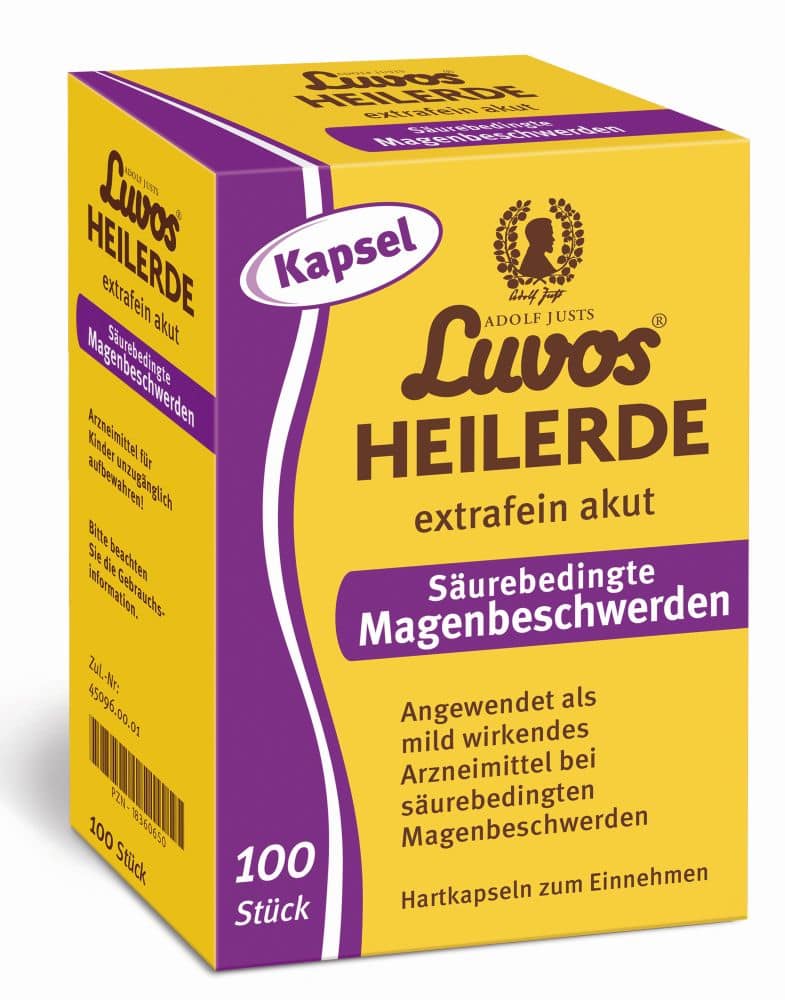 Luvos HEILERDE extrafein akut 100 St Kapseln