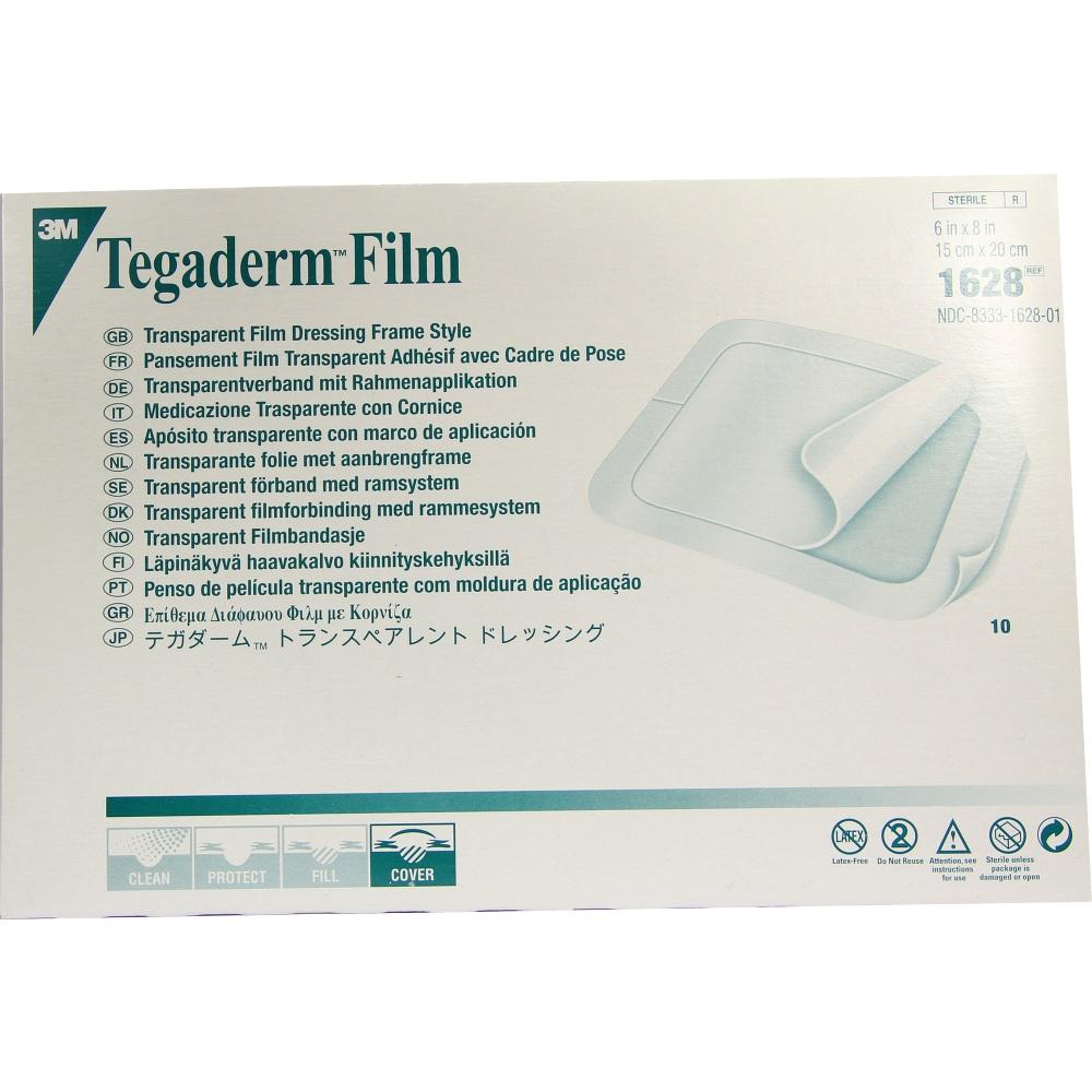 TEGADERM 3M Film 15x20 cm 1628 10 St Pflaster