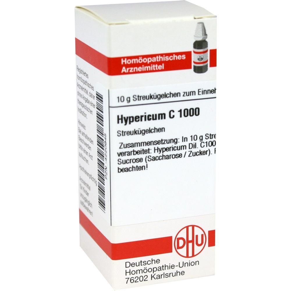 HYPERICUM C 1000 Globuli 10 g Globuli