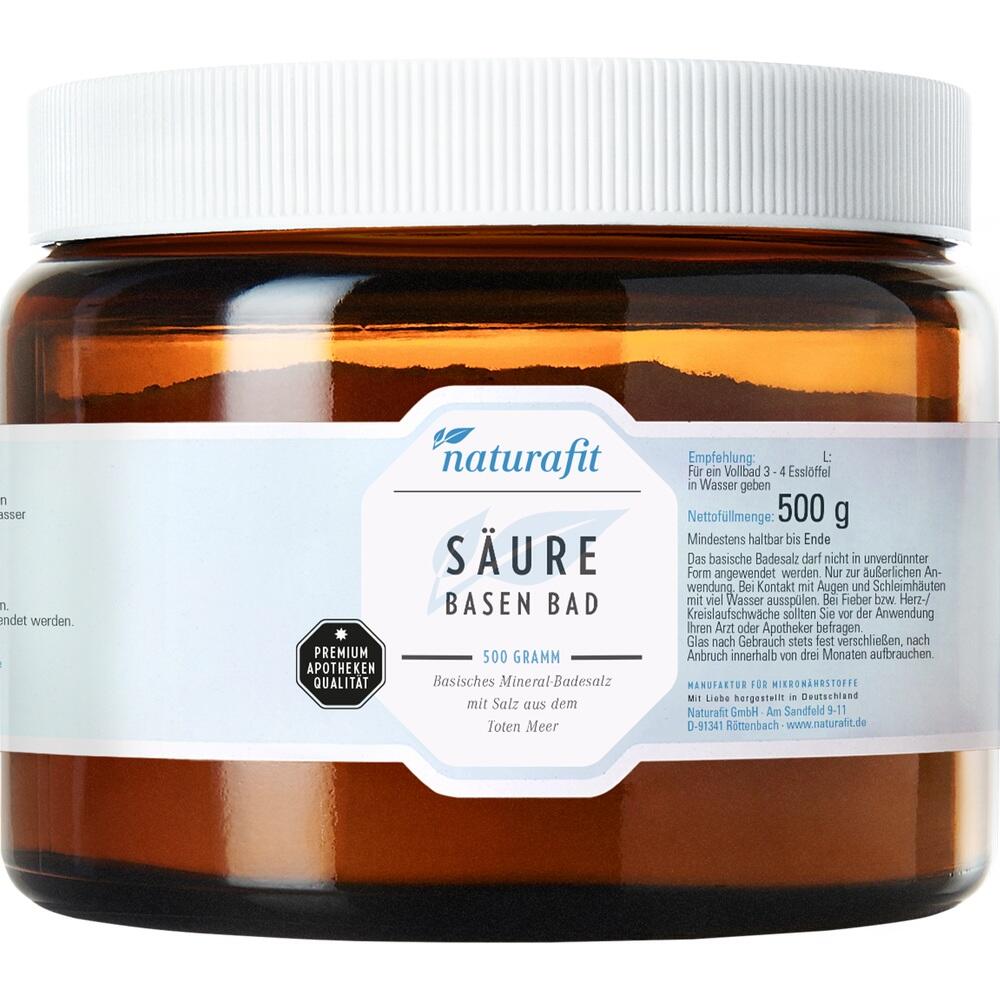 naturafit Säure Basen Bad 500 g Pulver