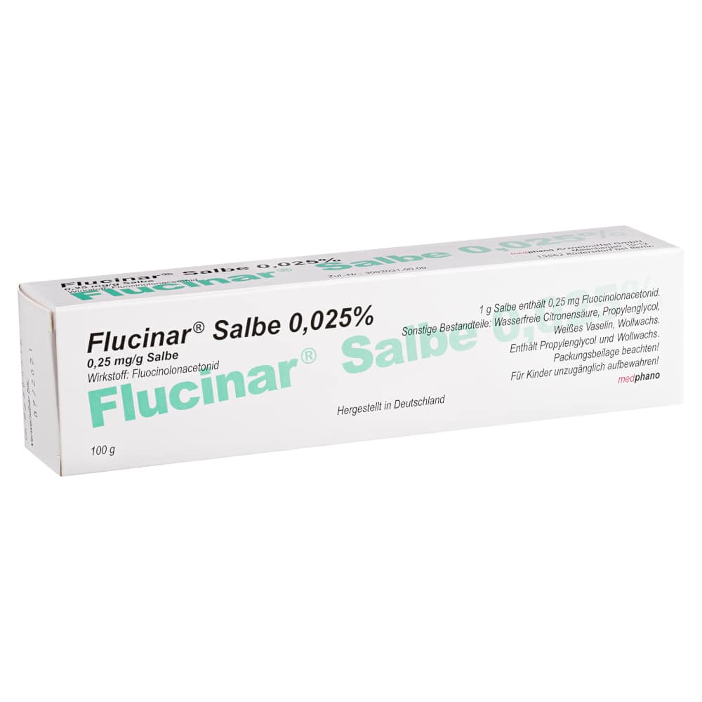 FLUCINAR Salbe 0,025% 100 g Salbe