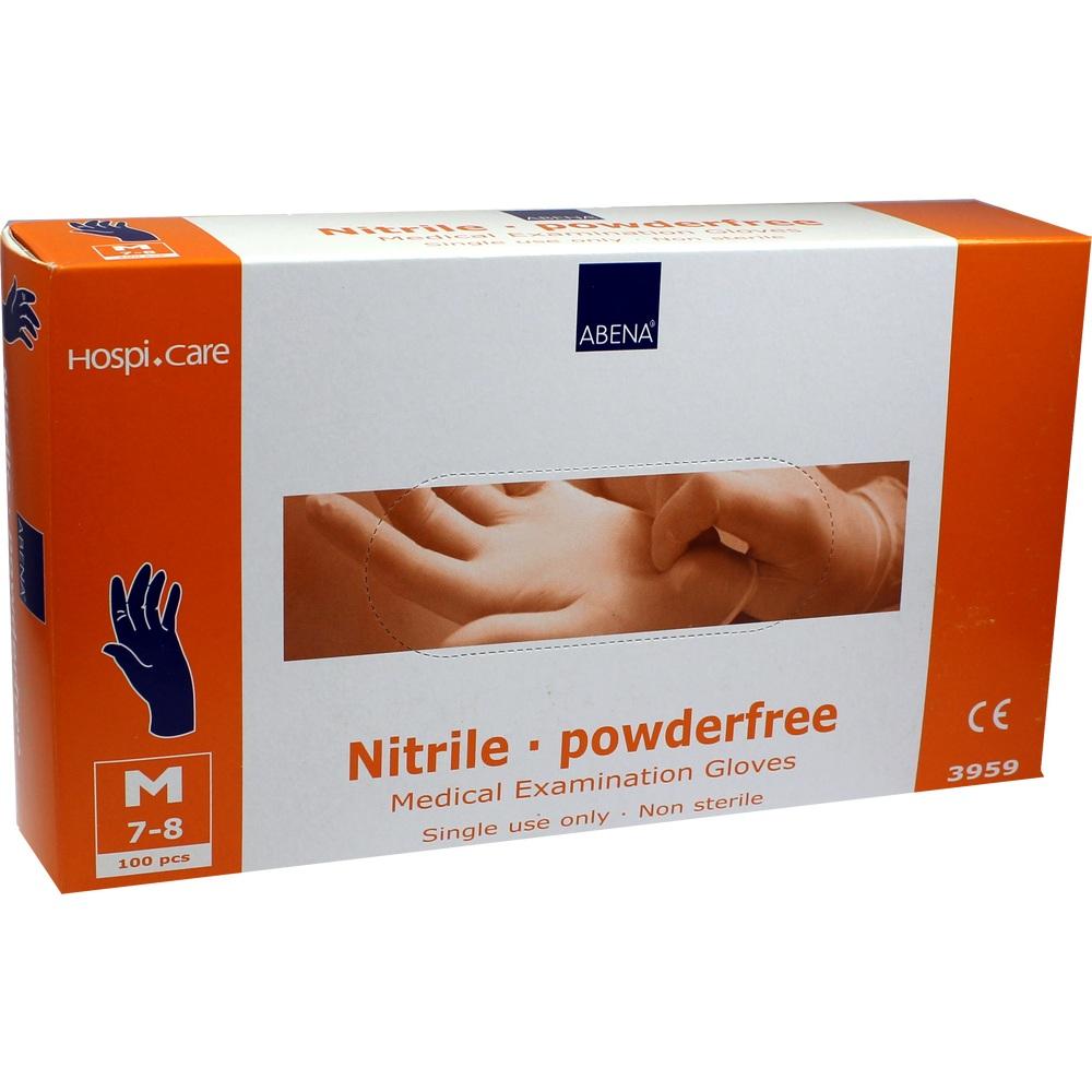 NITRIL Handschuhe akzeleratorenfrei puderfr.medium 100 St Handschuhe