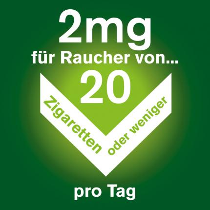nicorette 2 mg Nikotinkaugummi freshmint für Raucher zum Aufhören