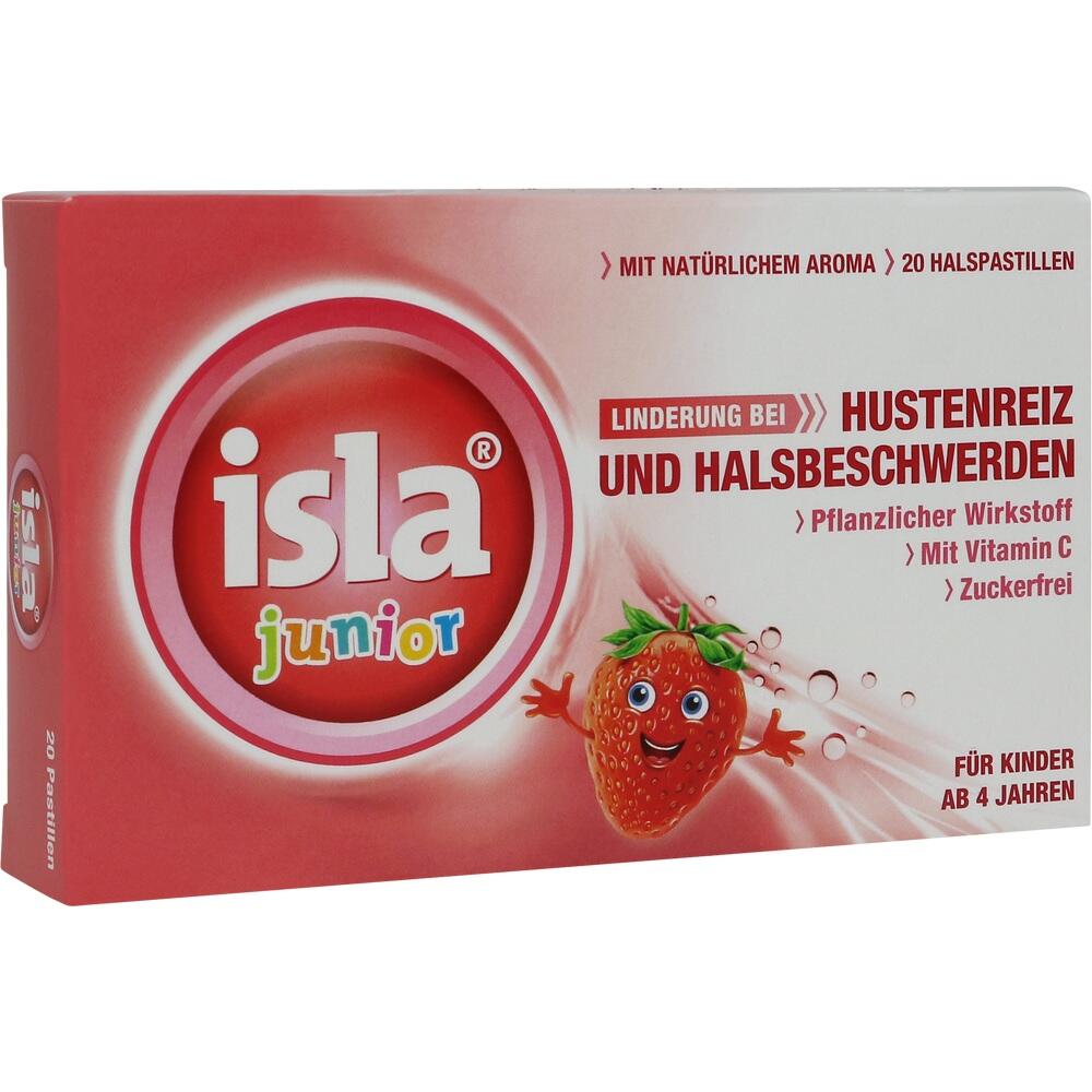 isla junior Halspastillen 20 St Pastillen