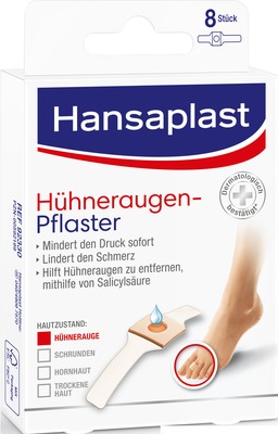 Hansaplast Hühneraugen-Pflaster 8 St Pflaster
