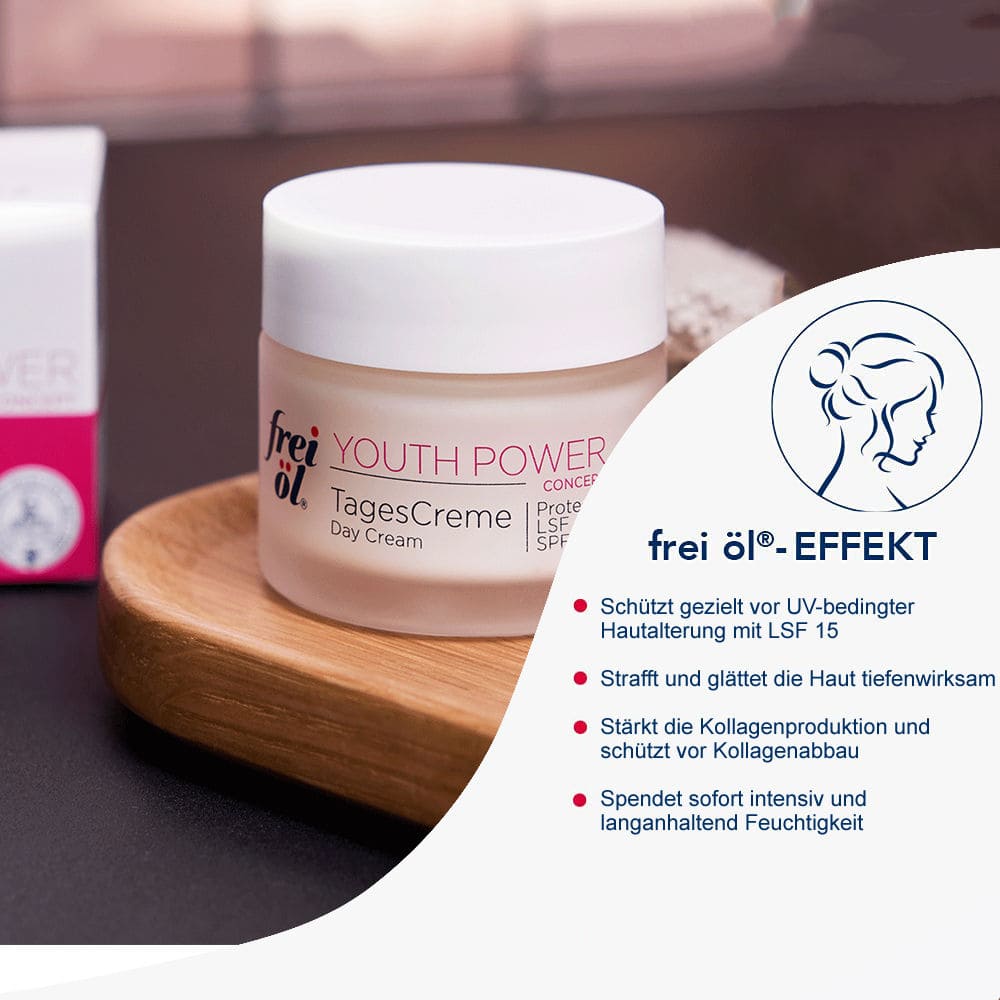 frei öl YOUTH POWER CONCEPT TagesCreme Protect LSF 15 50 ml Creme