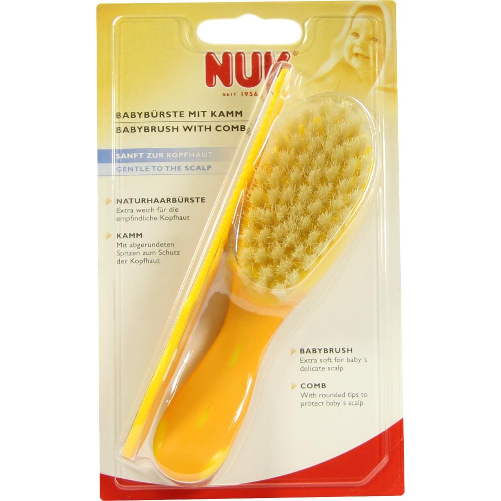 NUK Babybürste mit Kamm 1 St