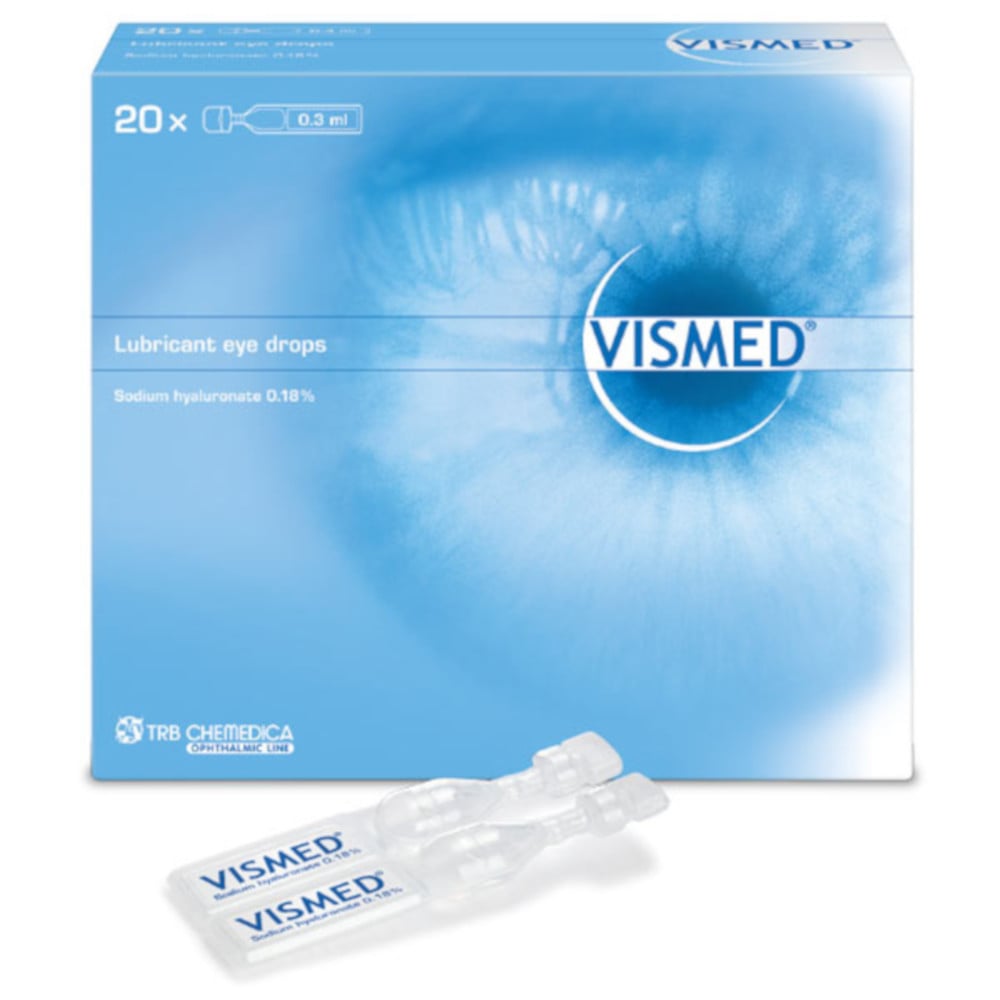 VISMED Einmaldosen 20X0.3 ml Einzeldosispipetten