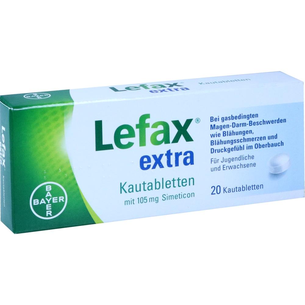 Lefax extra 20 St Kautabletten