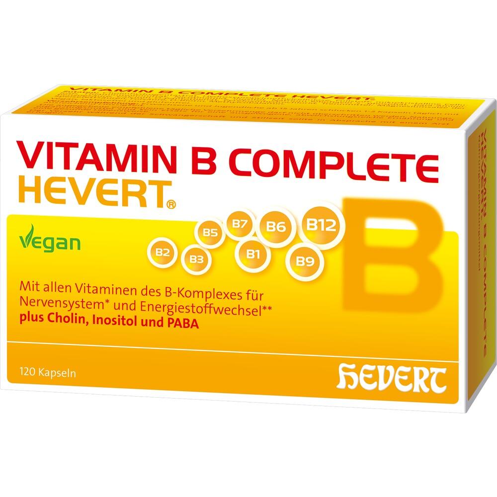 VITAMIN B COMPLETE HEVERT 120 St Kapseln