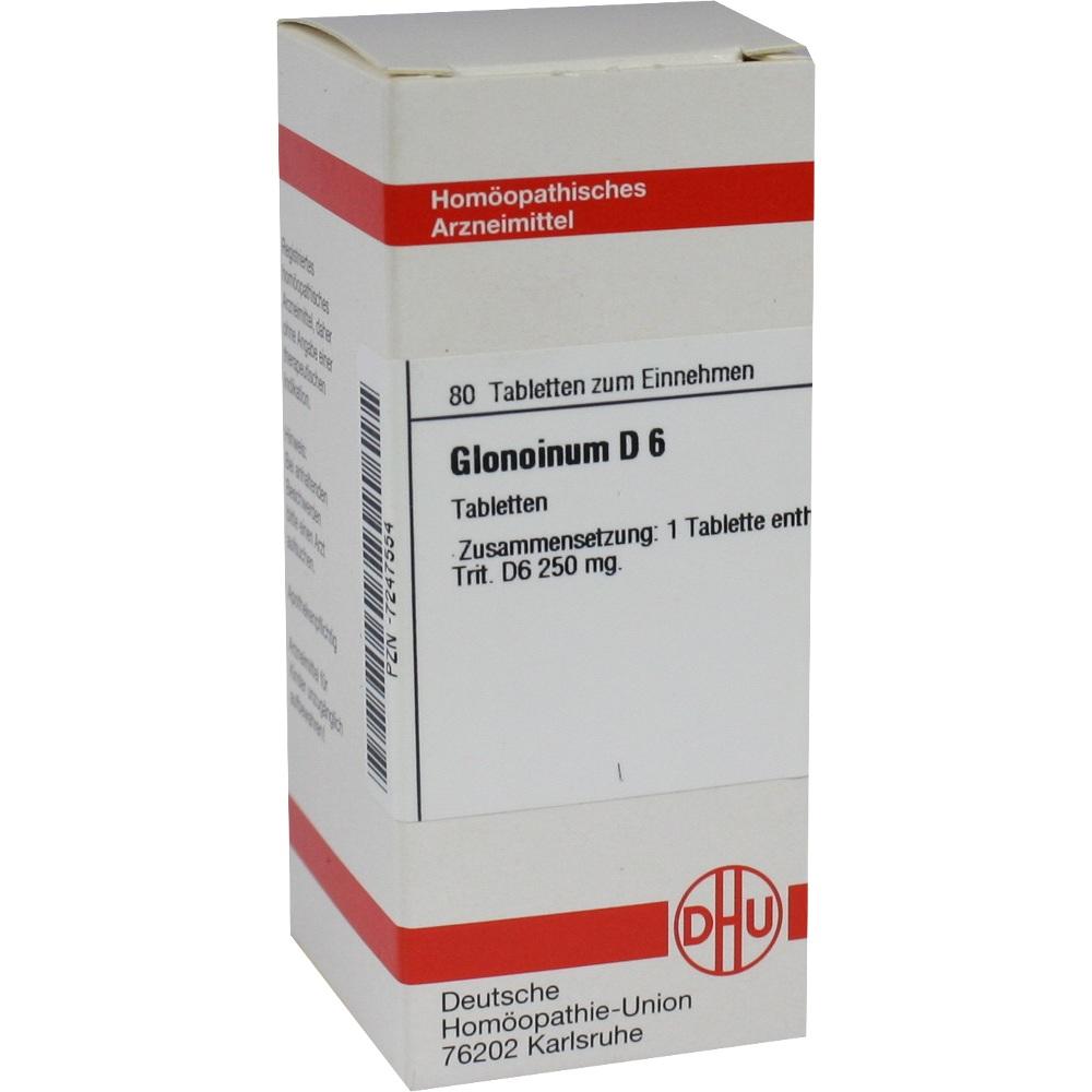 GLONOINUM D 6 Tabletten 80 St Tabletten