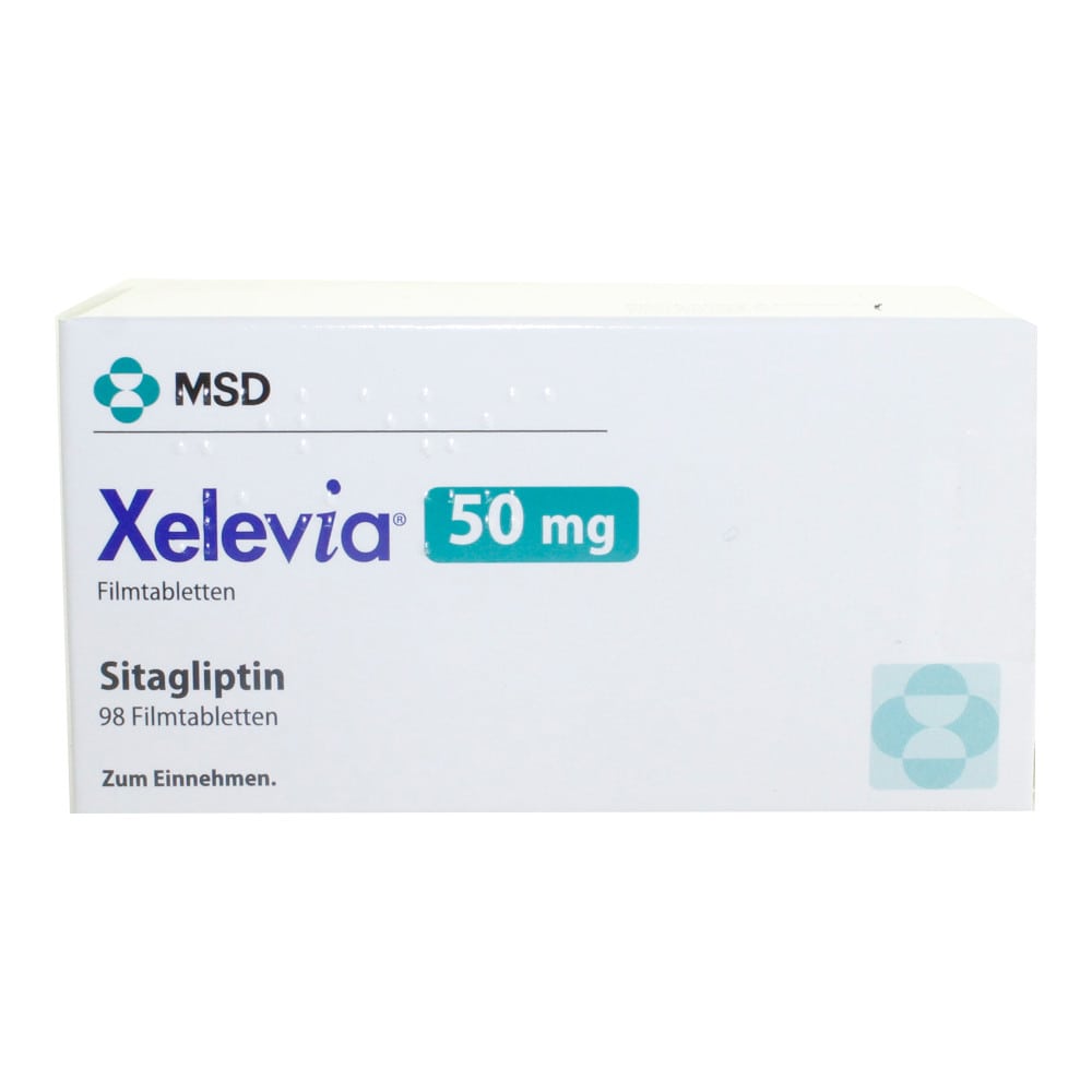 Xelevia 50mg 98 St Filmtabletten