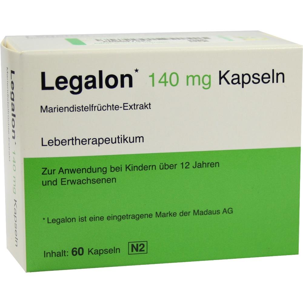 Legalon 140mg 60 St Hartkapseln