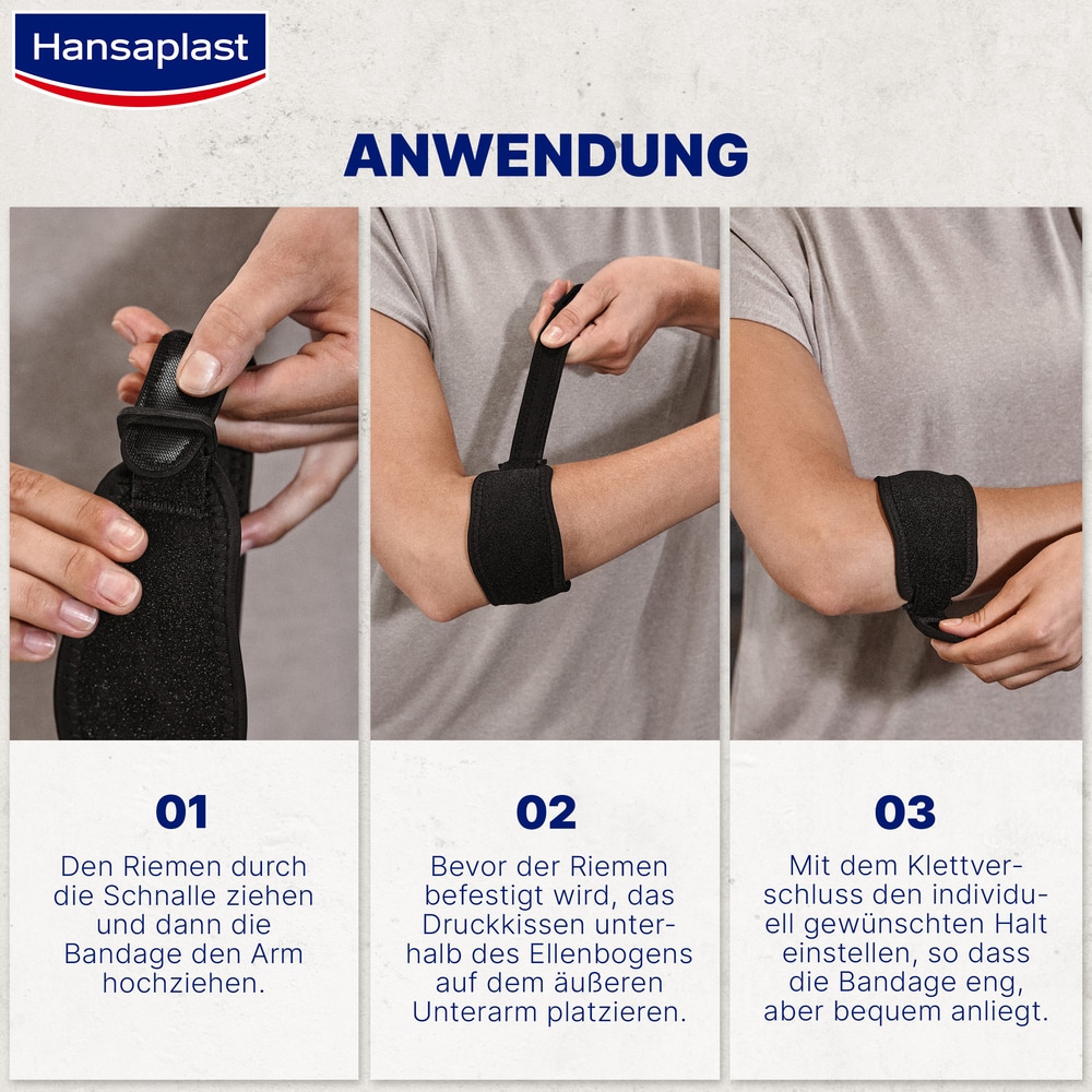 Hansaplast PROTECTIVE TENNISELLENBOGEN-BANDAGE 1 St Bandage