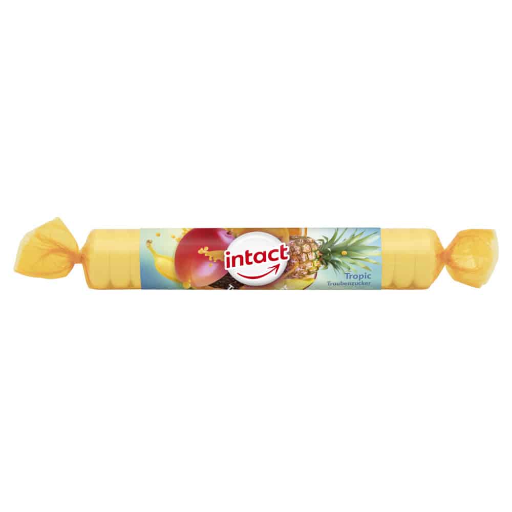 intact Traubenzucker Tropic  40 g Bonbons