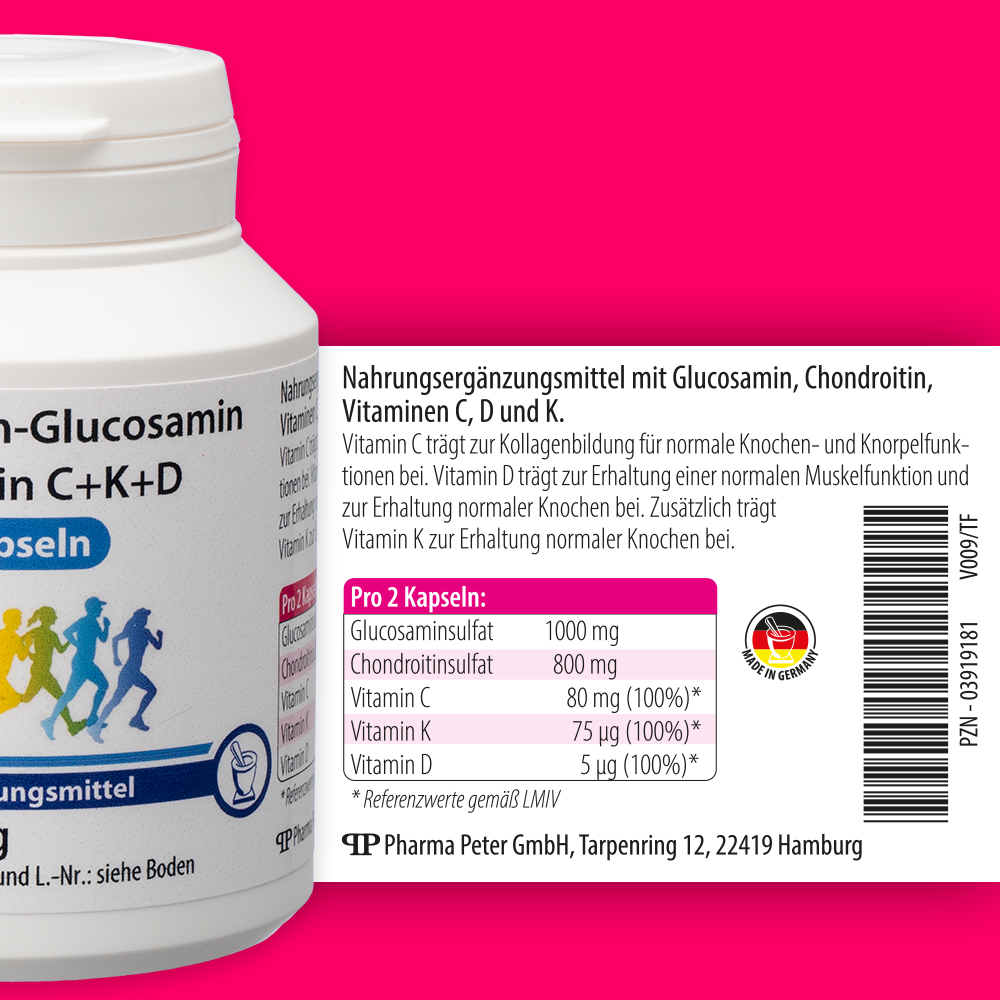 Chondroitin Glucosamin+Vitamin K Kapseln 90 St Kapseln