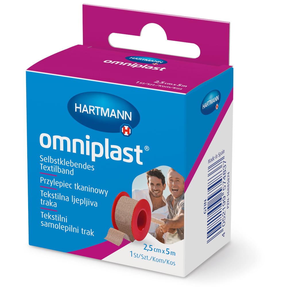 omniplast 2,5cm x 5m 1 St Pflaster