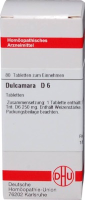 DULCAMARA D 6 Tabletten 80 St Tabletten