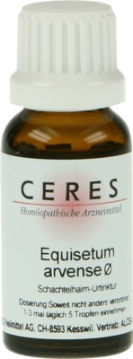 CERES Equisetum arvense Urtinktur 20 ml Tropfen