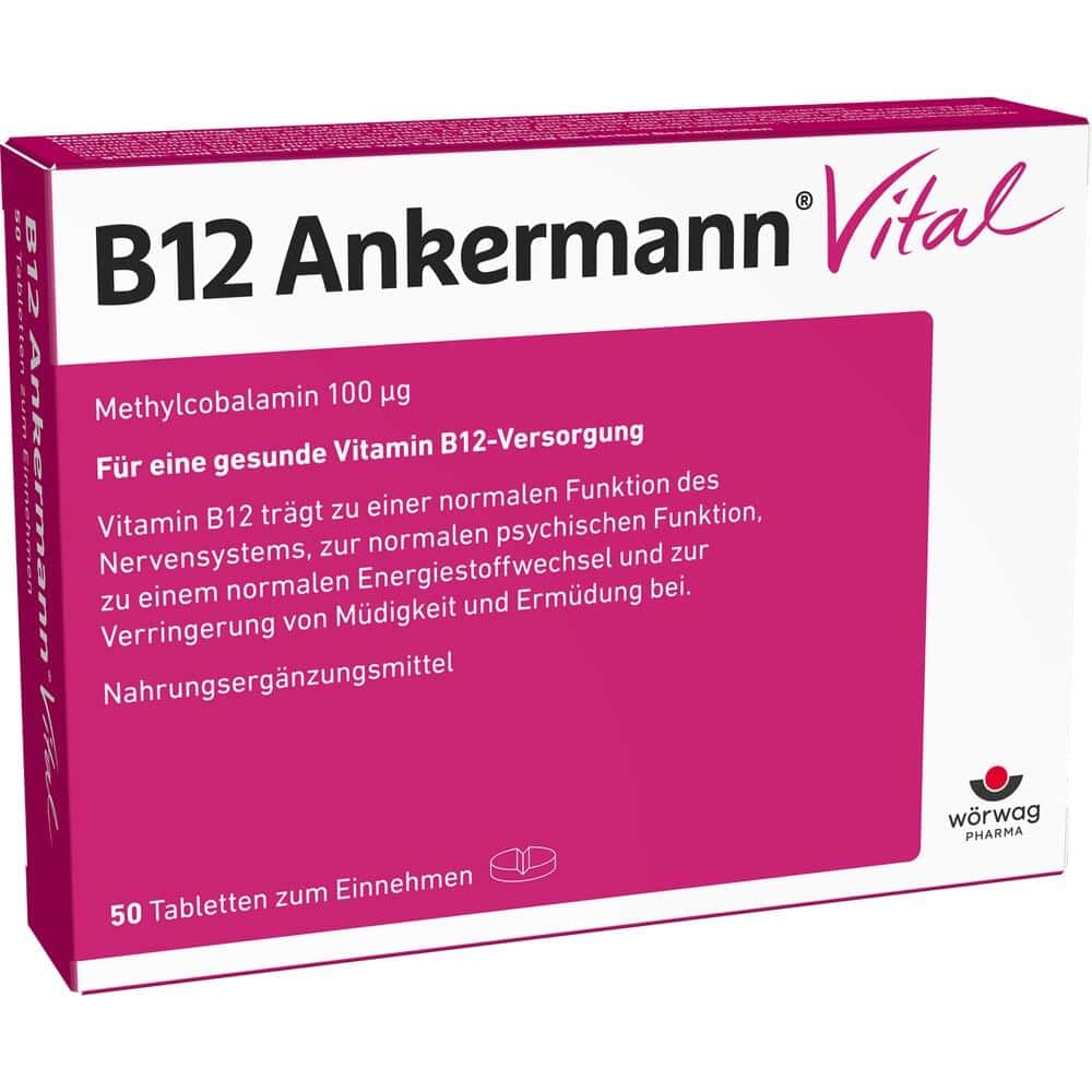 B12 Ankermann Vital  50 St Tabletten