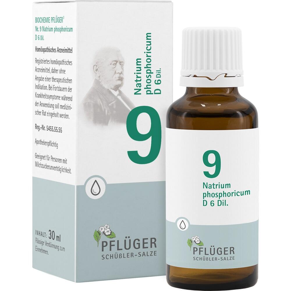 Schüßler-Salz Nr. 9 Natrium phosphoricum D6 30 ml Tropfen
