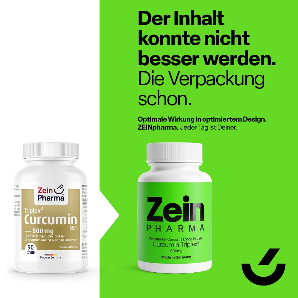 Zein Pharma Curcumin Triplex3 500mg 90 St Kapseln