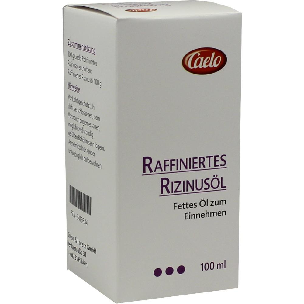 RIZINUSÖL raffiniert Caelo HV-Packung 100 ml Öl