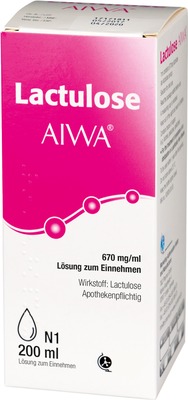 Lactulose AIWA 670mg/ml 200 ml Lösung zum Einnehmen