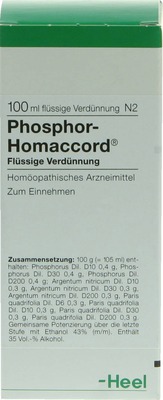 PHOSPHOR HOMACCORD Tropfen 100 ml Tropfen