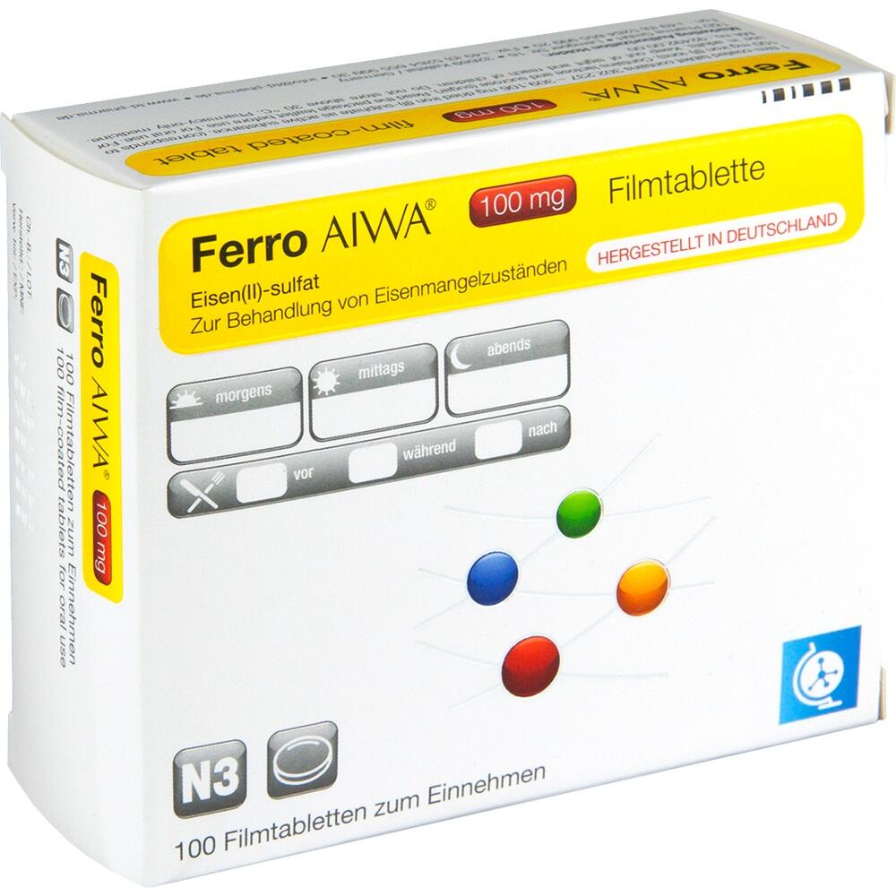 Ferro AIWA 100 mg 100 St Filmtabletten