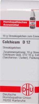 COLCHICUM D 12 Globuli 10 g Globuli
