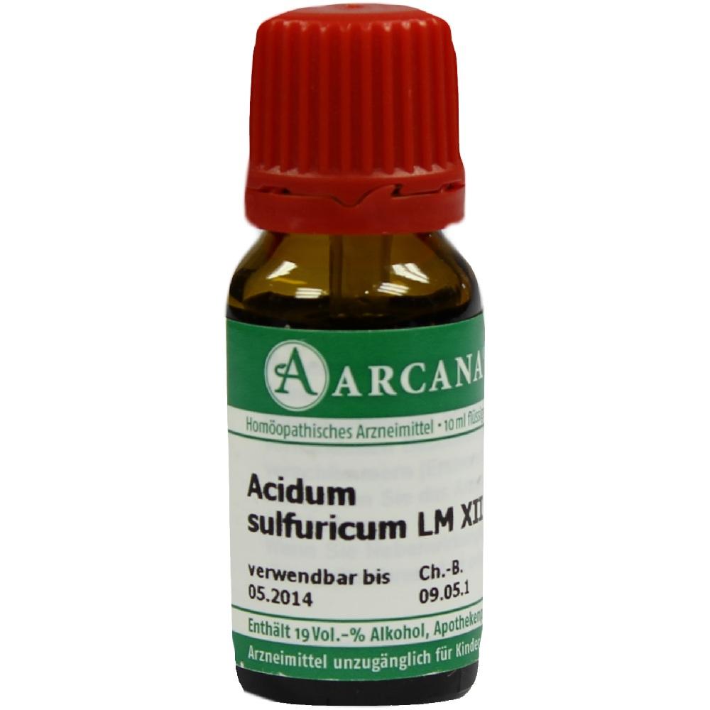 ACIDUM SULFURICUM LM 12 Dilution 10 ml Dilution