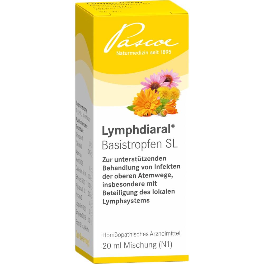 Lymphdiaral Basistropfen SL 20 ml Tropfen