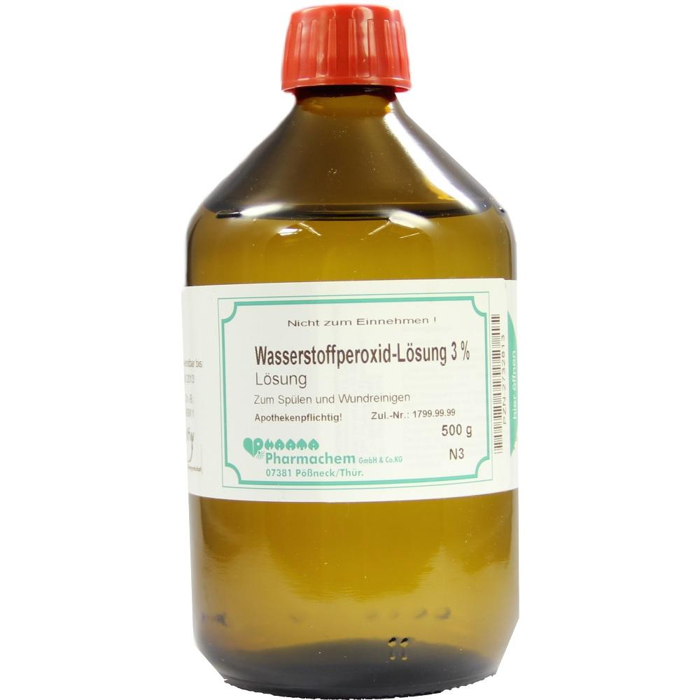 WASSERSTOFFPEROXID Lösung 3% 500 g Lösung