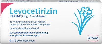 Levocetirizin STADA 5mg 20 St Filmtabletten