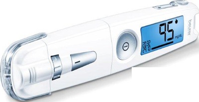 BEURER GL50 Blutzuckermessgerät mg/dl weiß 1 St