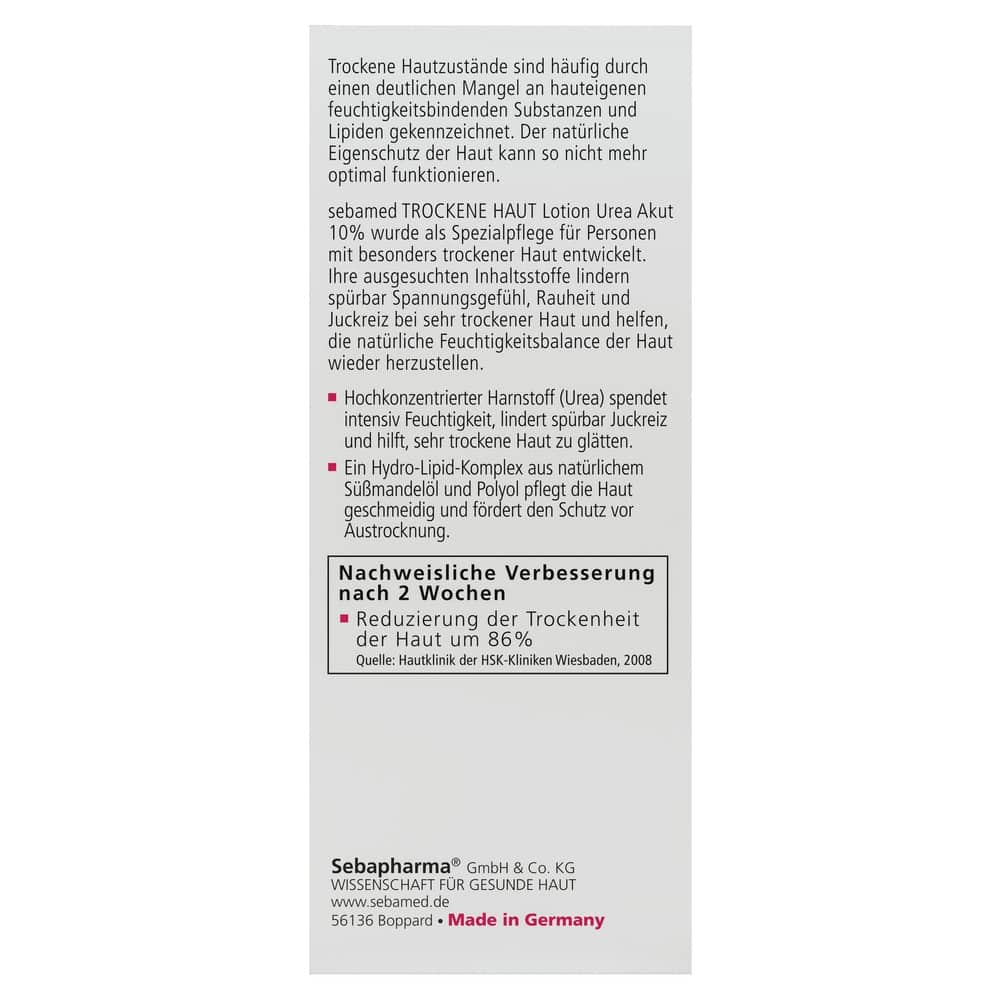 sebamed TROCKENE HAUT LOTION UREA AKUT 10% 200 ml Lotion