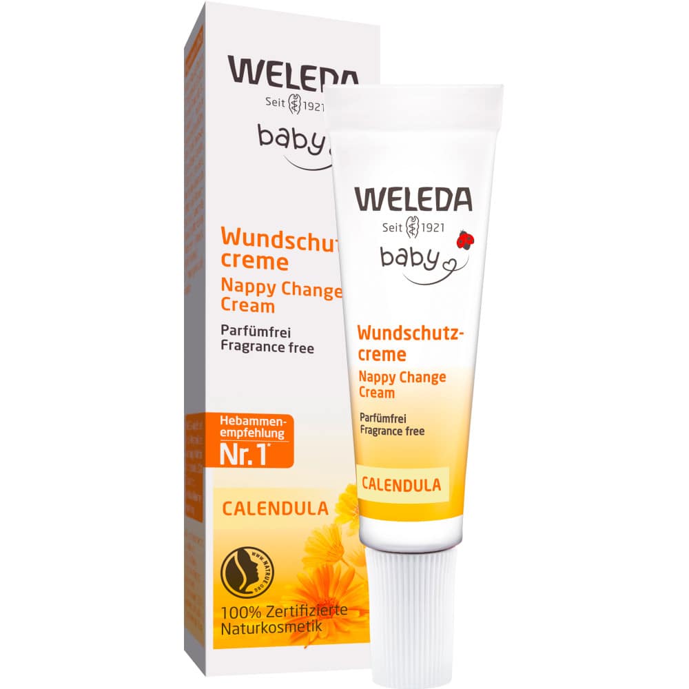 WELEDA baby Wundschutzcreme Parfümfrei 10 ml Creme