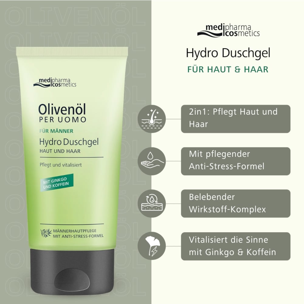 Olivenöl PER UOMO 150 ml Duschgel