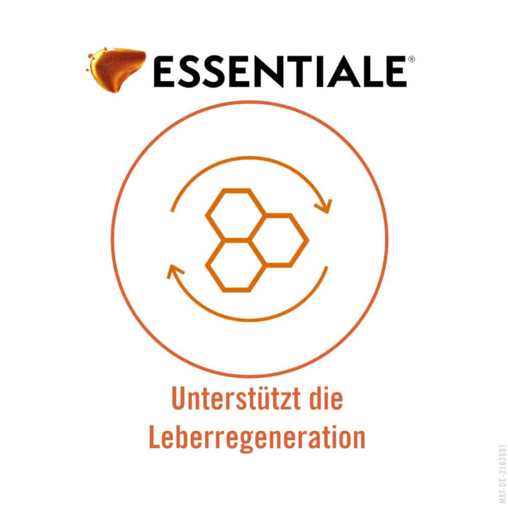 ESSENTIALE  - unterstützende Behandlung bei Fettleber 100 St Hartkapseln