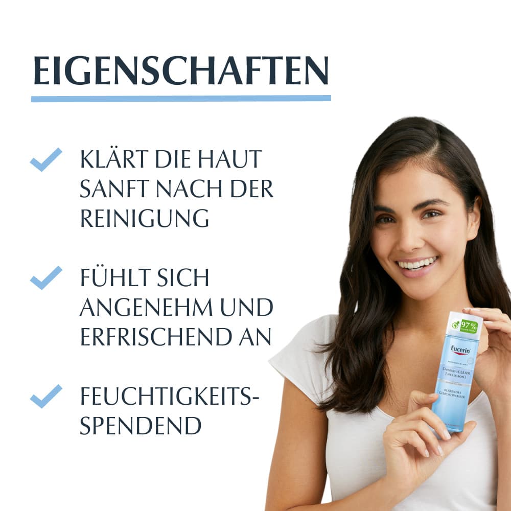 Eucerin DermatoCLEAN KLÄRENDES GESICHTSWASSER  200 ml Tonikum